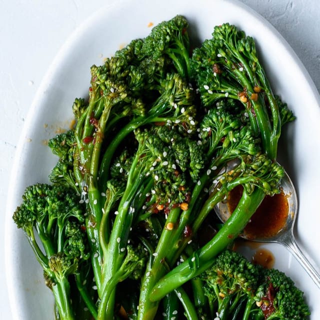Sauteed Broccolini.