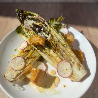 Grilled Caesar Salad