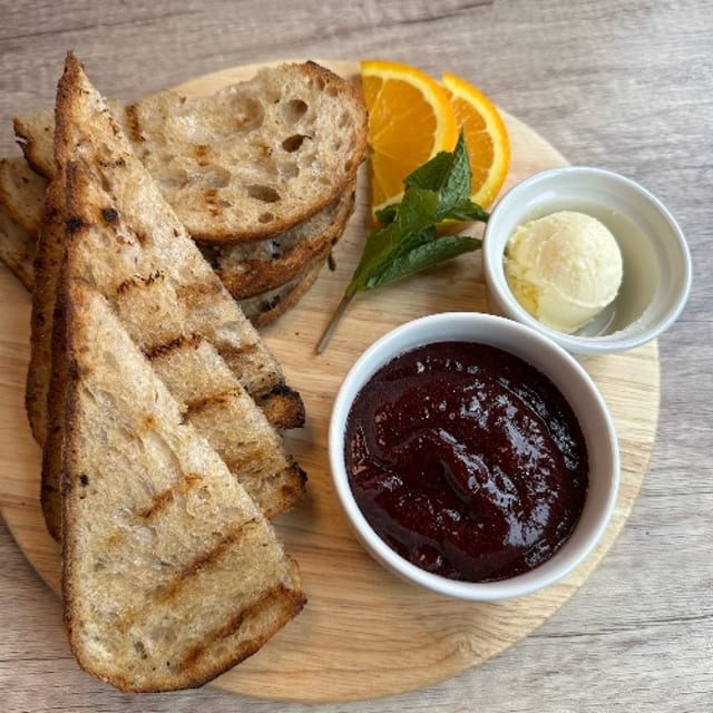 Housemade Cherry Jam.